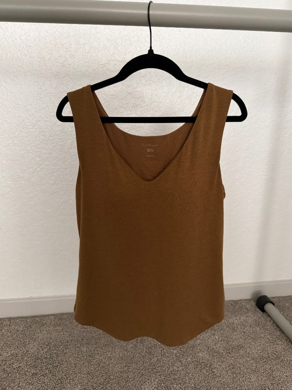 Mame Kurogouchi Uniqlo silk blend sleeveless bra top